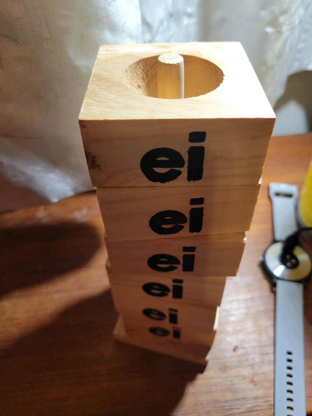 Wooden Stacking egg cups - photo 2