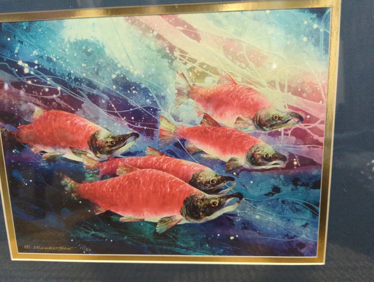 Drahanchuk Studios & Gallery Salmon Print - photo 2