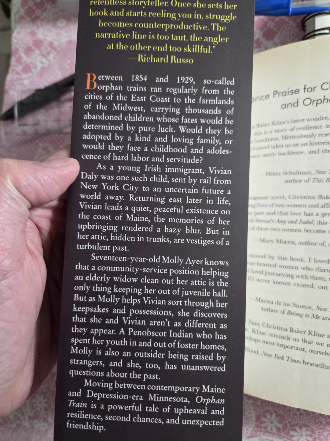 Orphan Train by Christina Baker Kline - Novel - photo 4