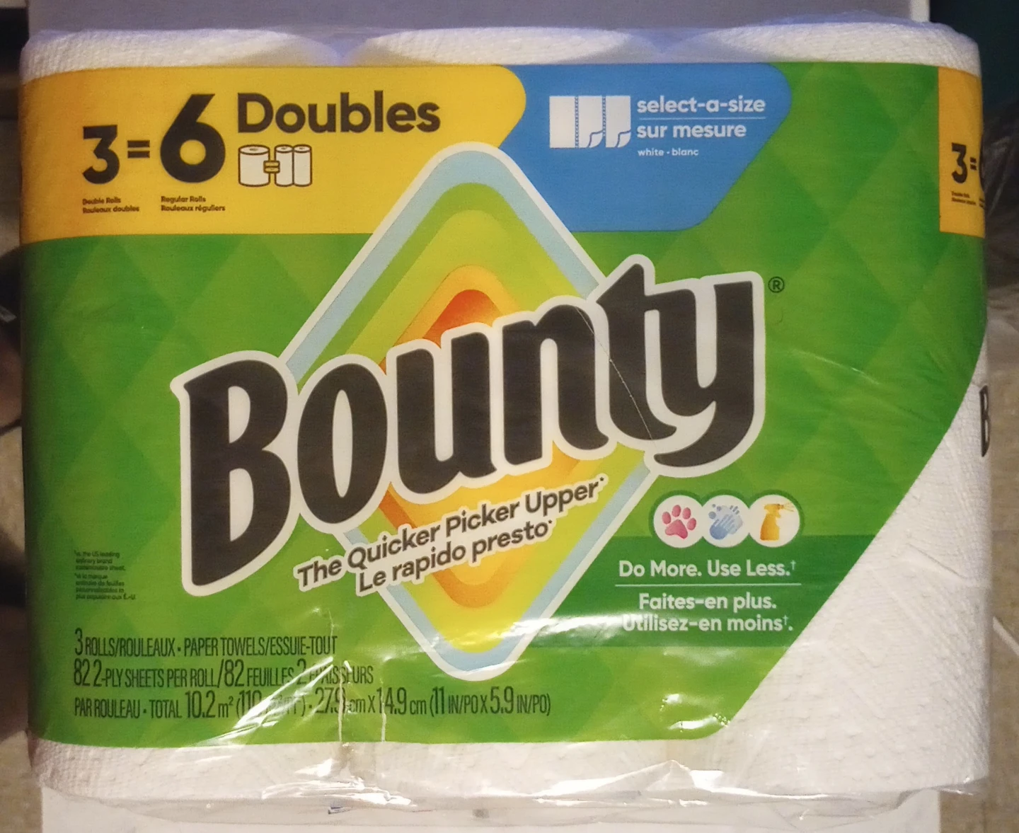 Bounty 3=6 Paper Towels - Select a Size