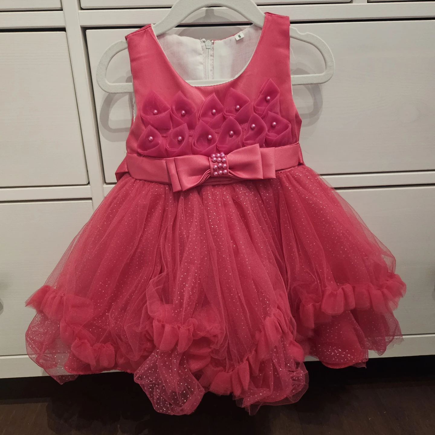 Baloylo Kids Designer Wear Pink Tulle Dress