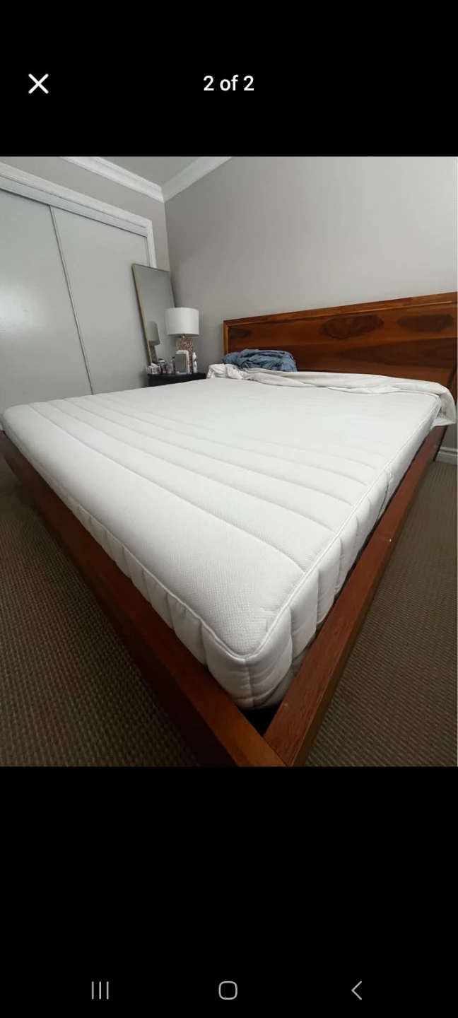 Ikea VALEVÅGHybrid mattress, firm/white KING Size - photo 4