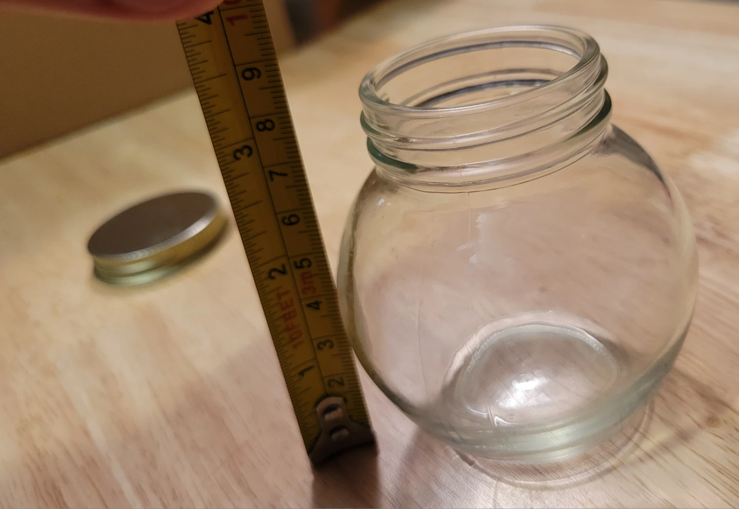 Glass Jar with Metal Lid - photo 3