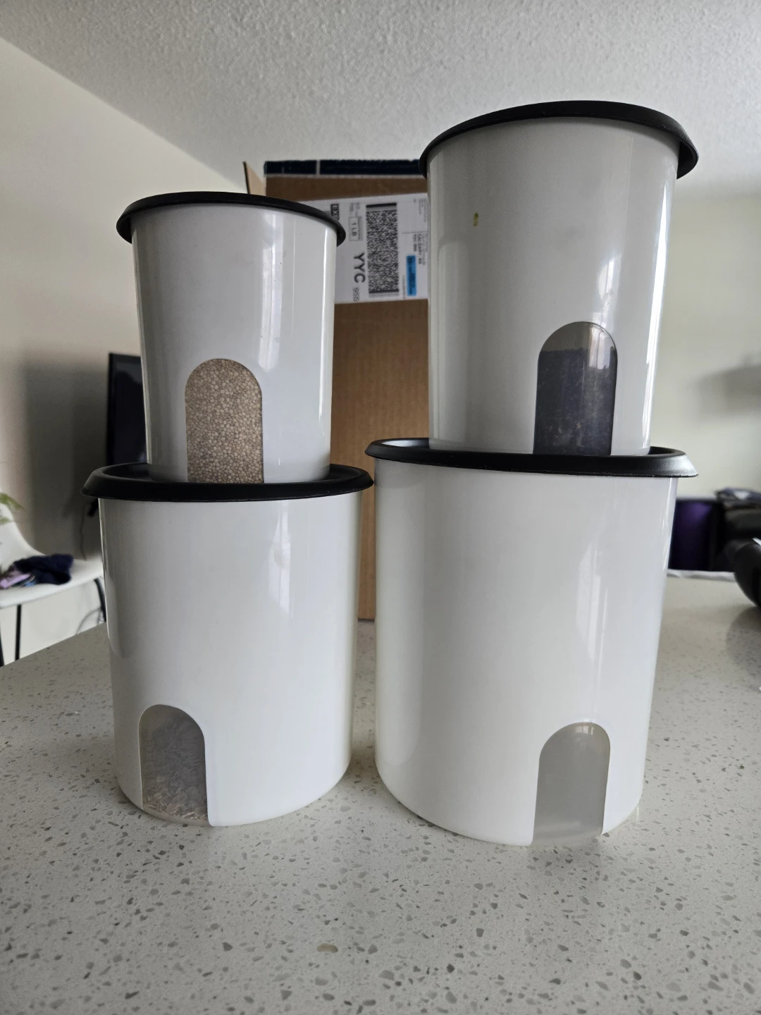 Tupperware Cannister Set - Set of 4