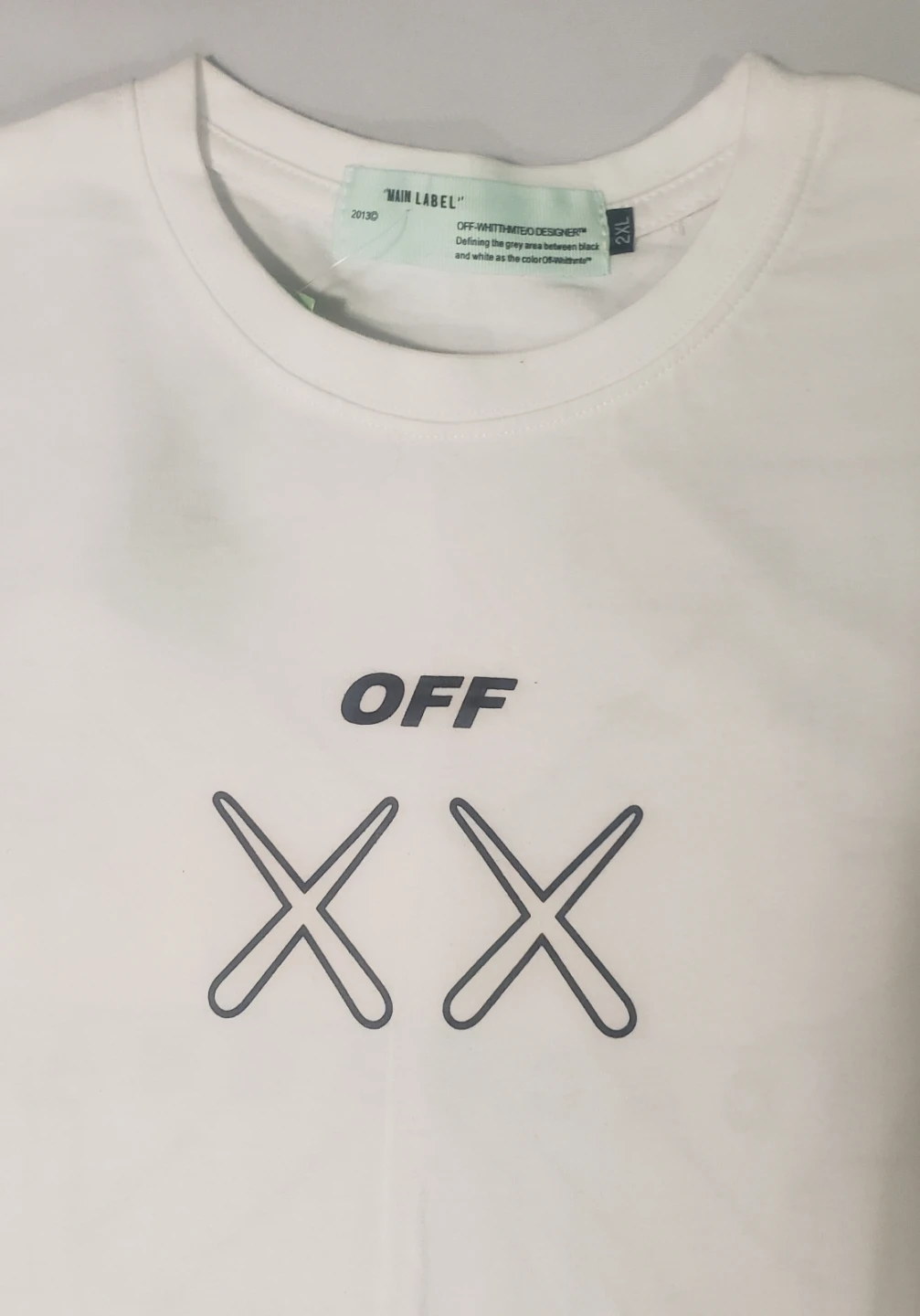 Brand new Men's Off White Tshirt Size 2XL - photo 2