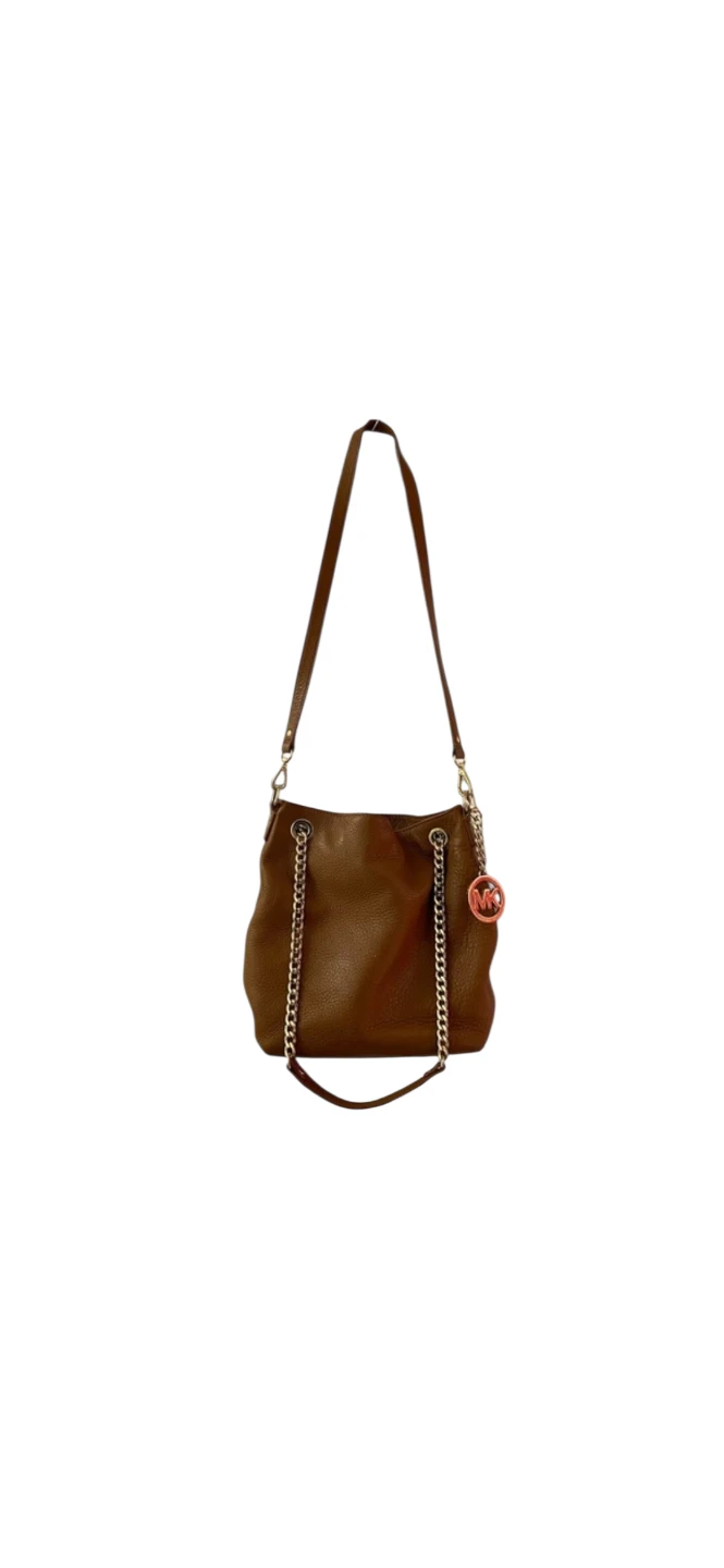 Michael Kors Cognic Leather Shoulder Bag - photo 3