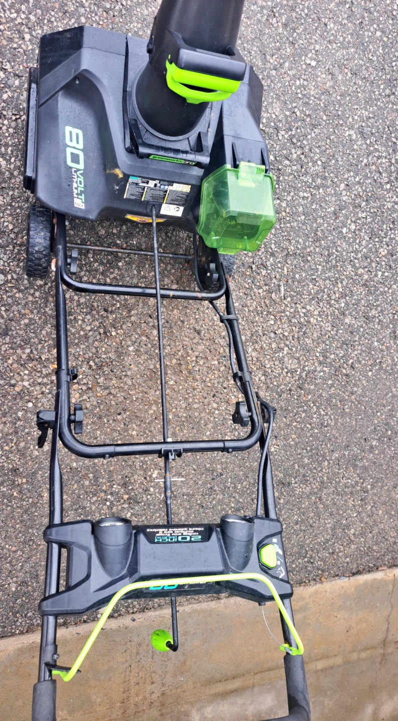 Greenworks PRO 80V Snow Blower - photo 4
