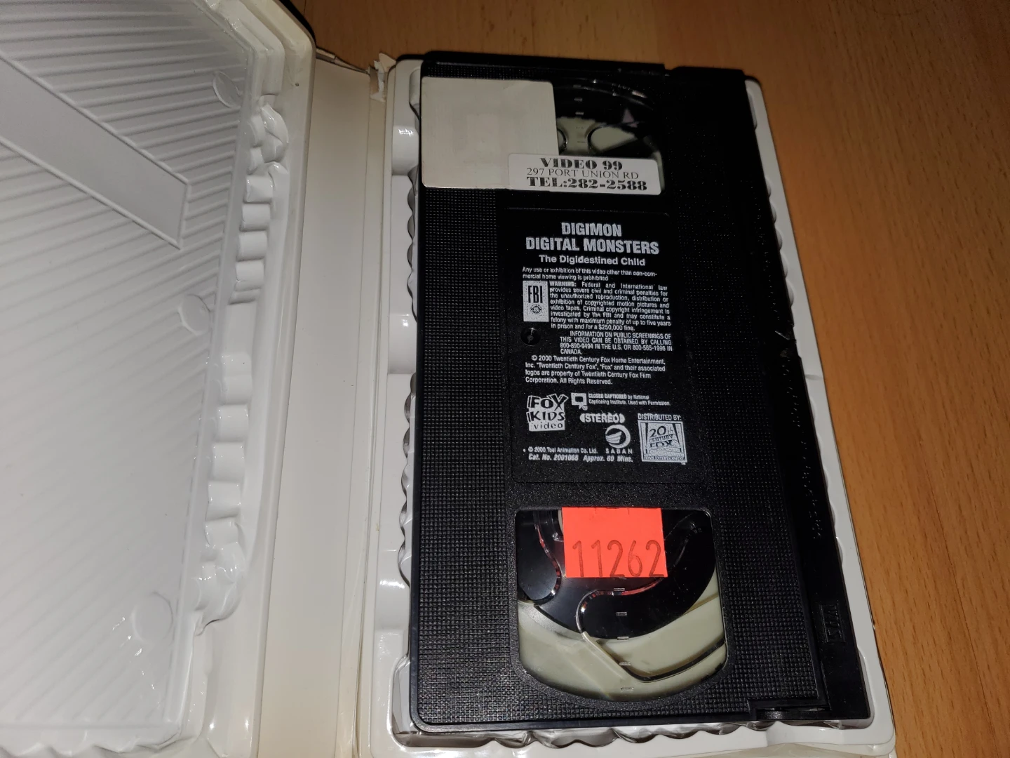$10 each (Ex-Rental) Digimon Digital Monsters VHS Tapes - photo 3