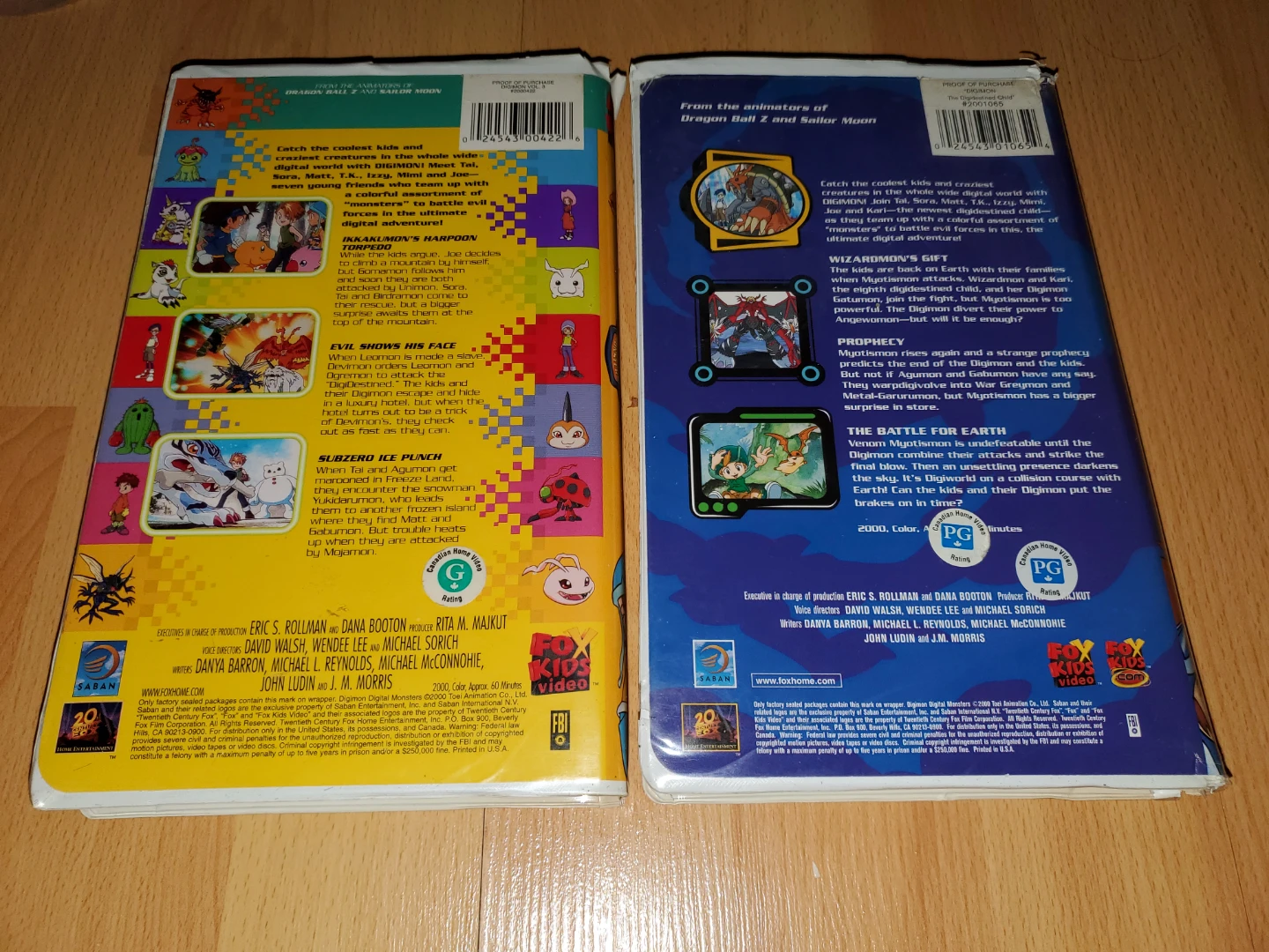 $10 each (Ex-Rental) Digimon Digital Monsters VHS Tapes - photo 4