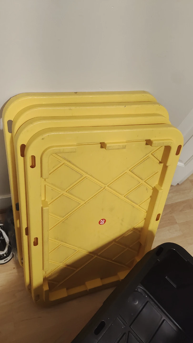 Greenmade Professional Grade Storage Tote Bin with Lid each ＄12 - photo 3