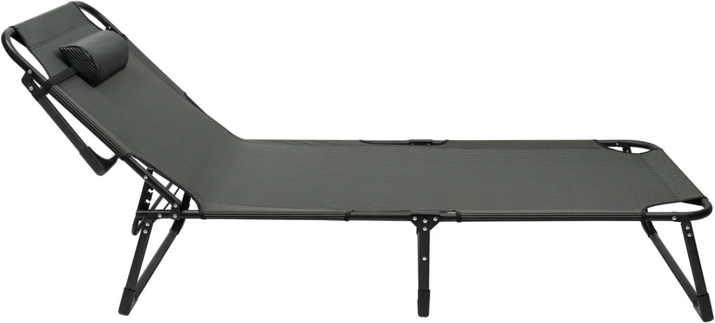 Leo IRis Stripe Folding Bed - 180x60cm - photo 2