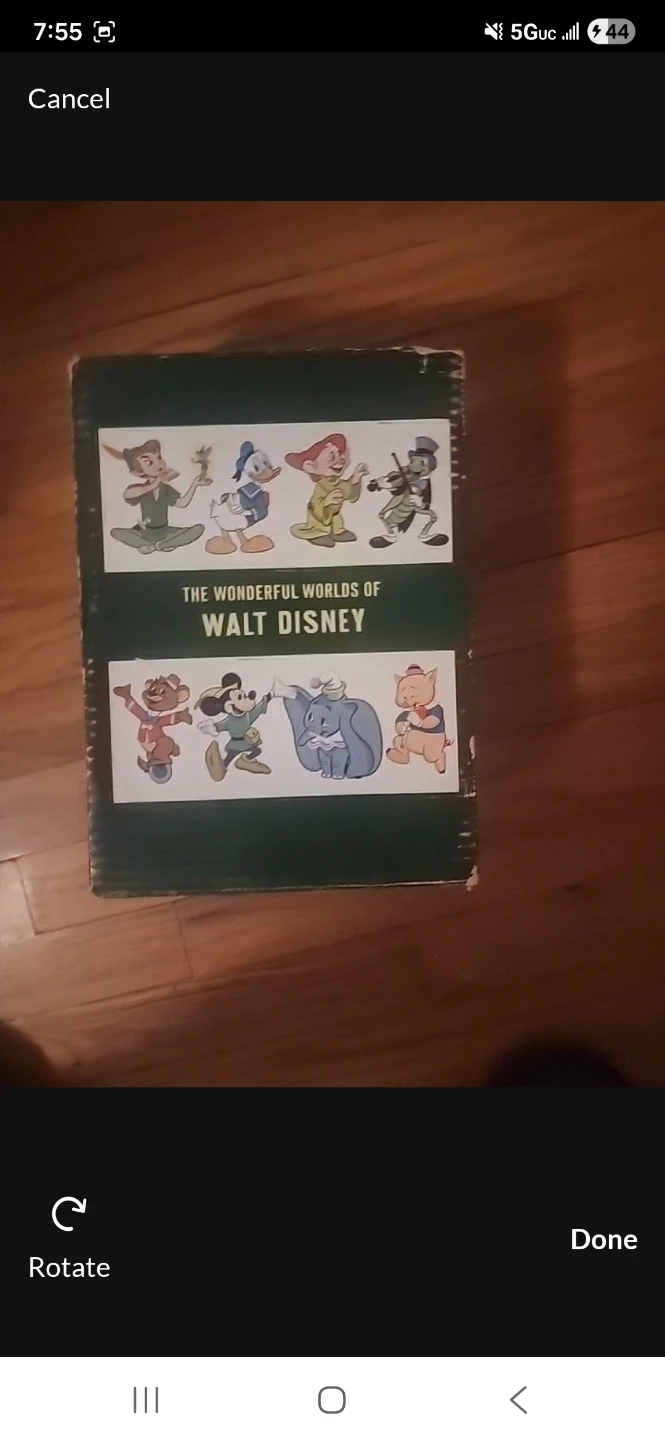 Vintage 1965 The Wonderful Worlds of Walt Disney - photo 4