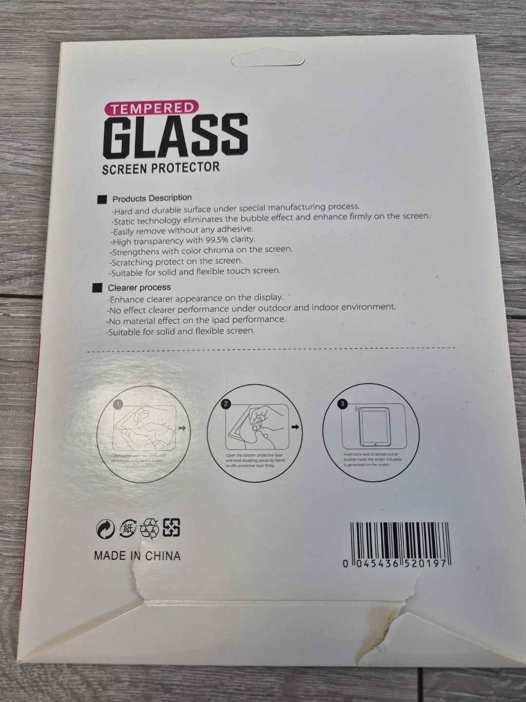 Galaxy Tab S6 light- Tempered Glass Screen Protector - photo 3