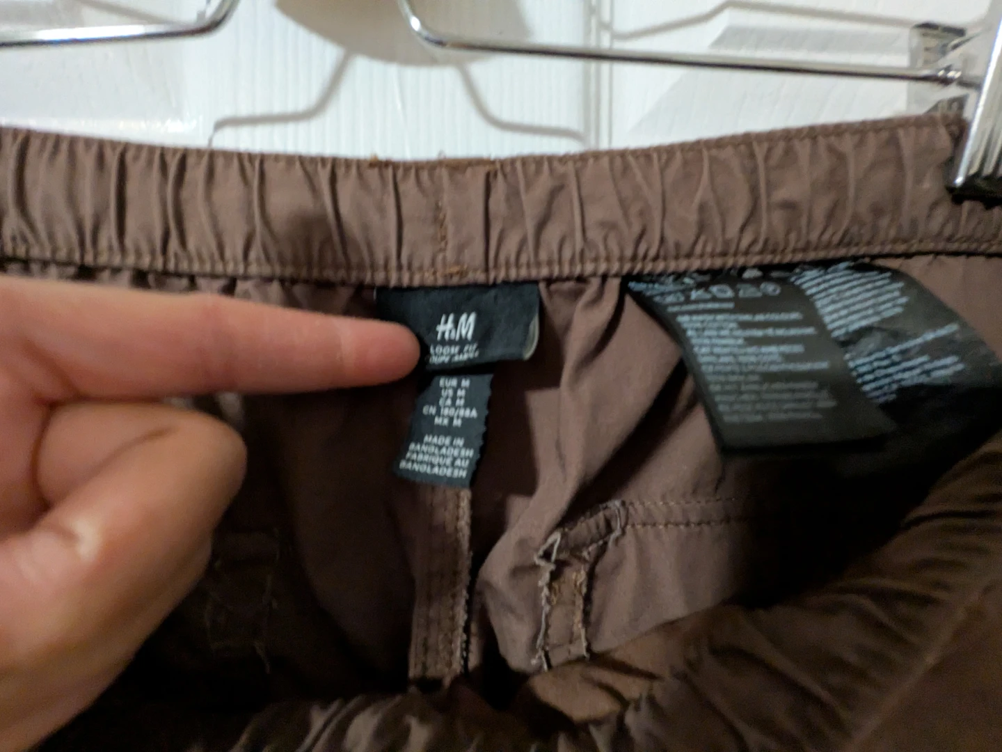 H&M Brown Cargo Pants - Size M - photo 4
