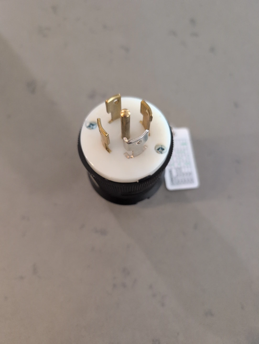 Hubbell 30A 120/208VAC L21-30 Plug - photo 4
