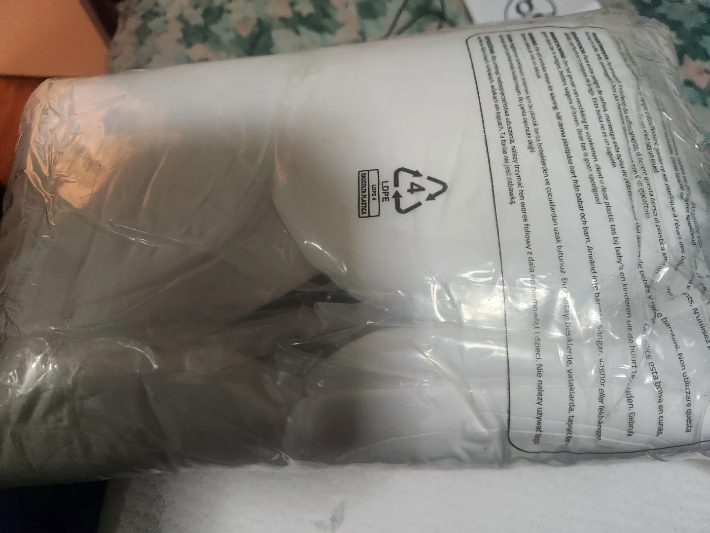 Utopia Deals Roll Pillow - 6" x 16" (40cm) - White - photo 2