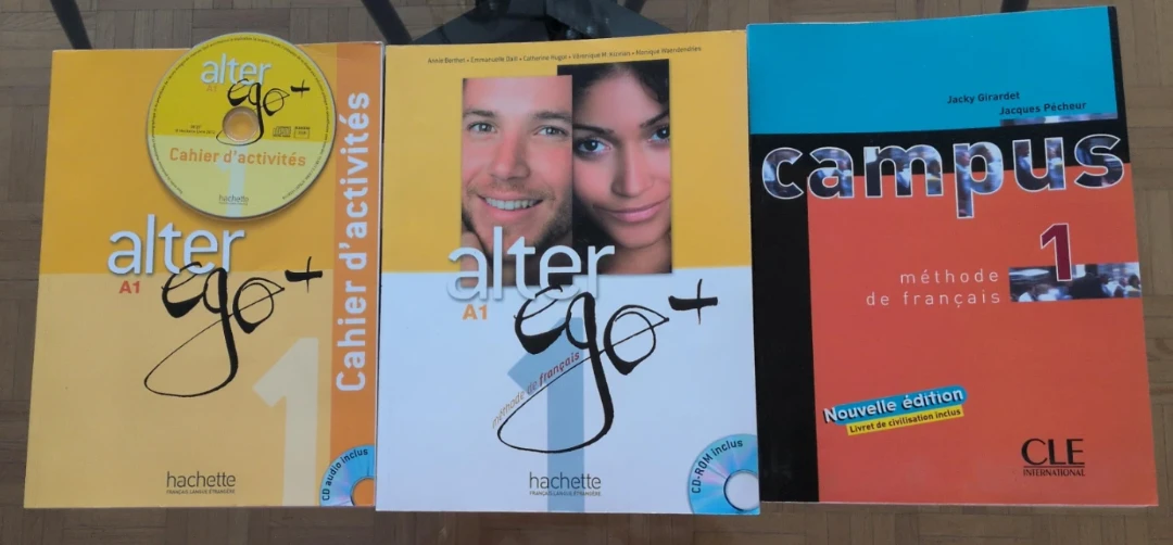 Alter Ego + A1 French Language Learning Books and CDs
