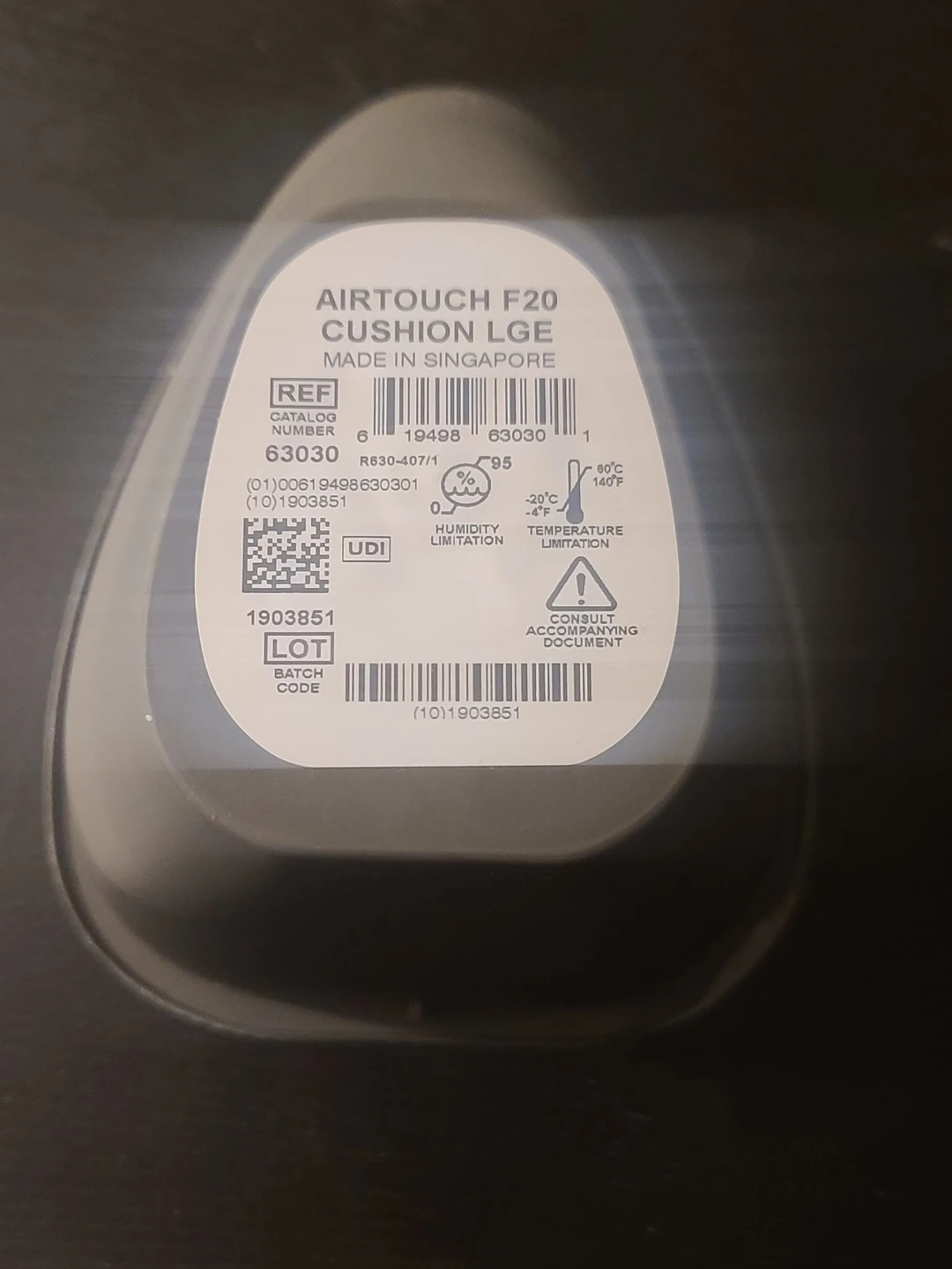 ResMed AirTouch F20 Cushions - photo 3