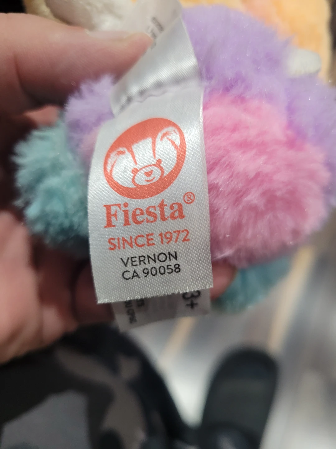 Hello Kitty Rainbow Sherbet Plush Toy 6.5" by Fiesta - photo 3