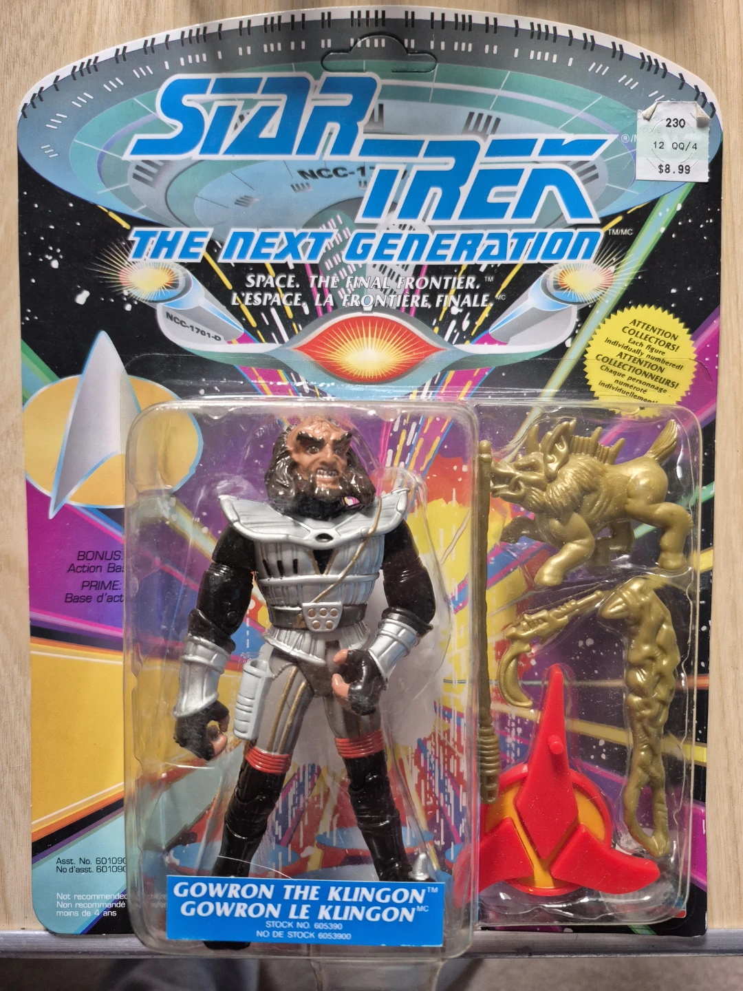 Star Trek The Next Generation Gowron the Klingon