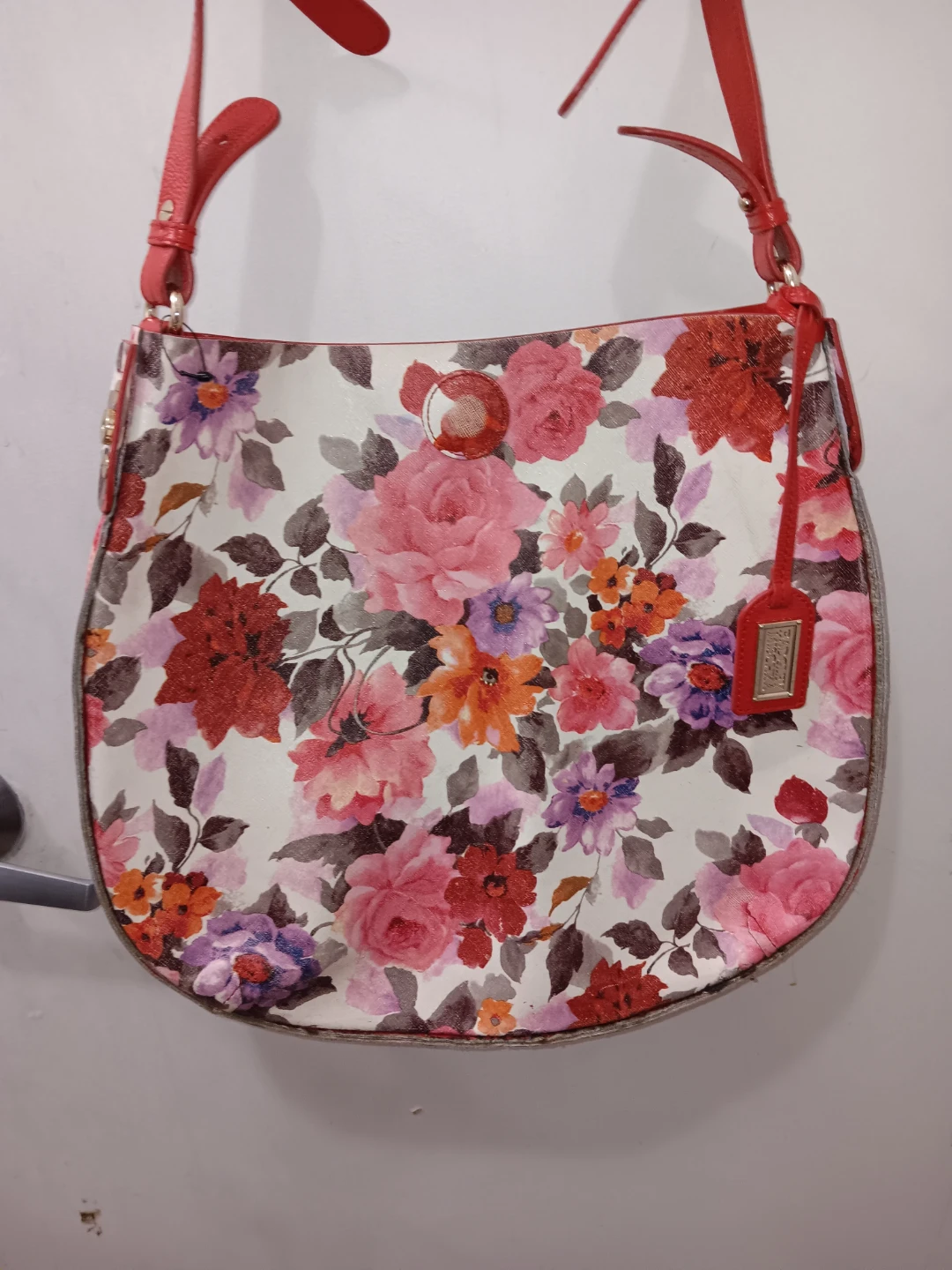 Badgley Mischka, Beautiful, Floral Print,Shoulder Bag