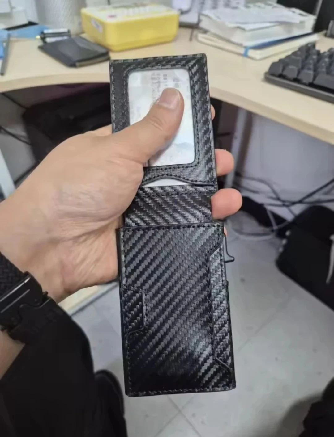 Carbon Fiber Bifold Wallet - photo 4