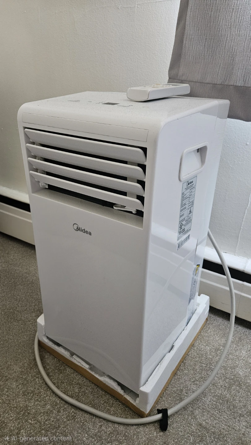 Midea Portable Air Conditioner (8000 BTU) – Like New - photo 2