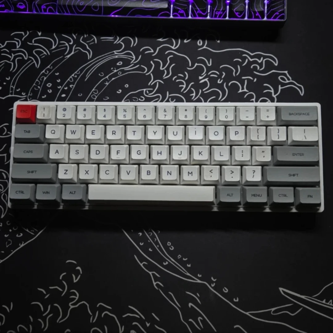 SK61 60% Mechanical Keyboard | Gateron Yellow | RGB