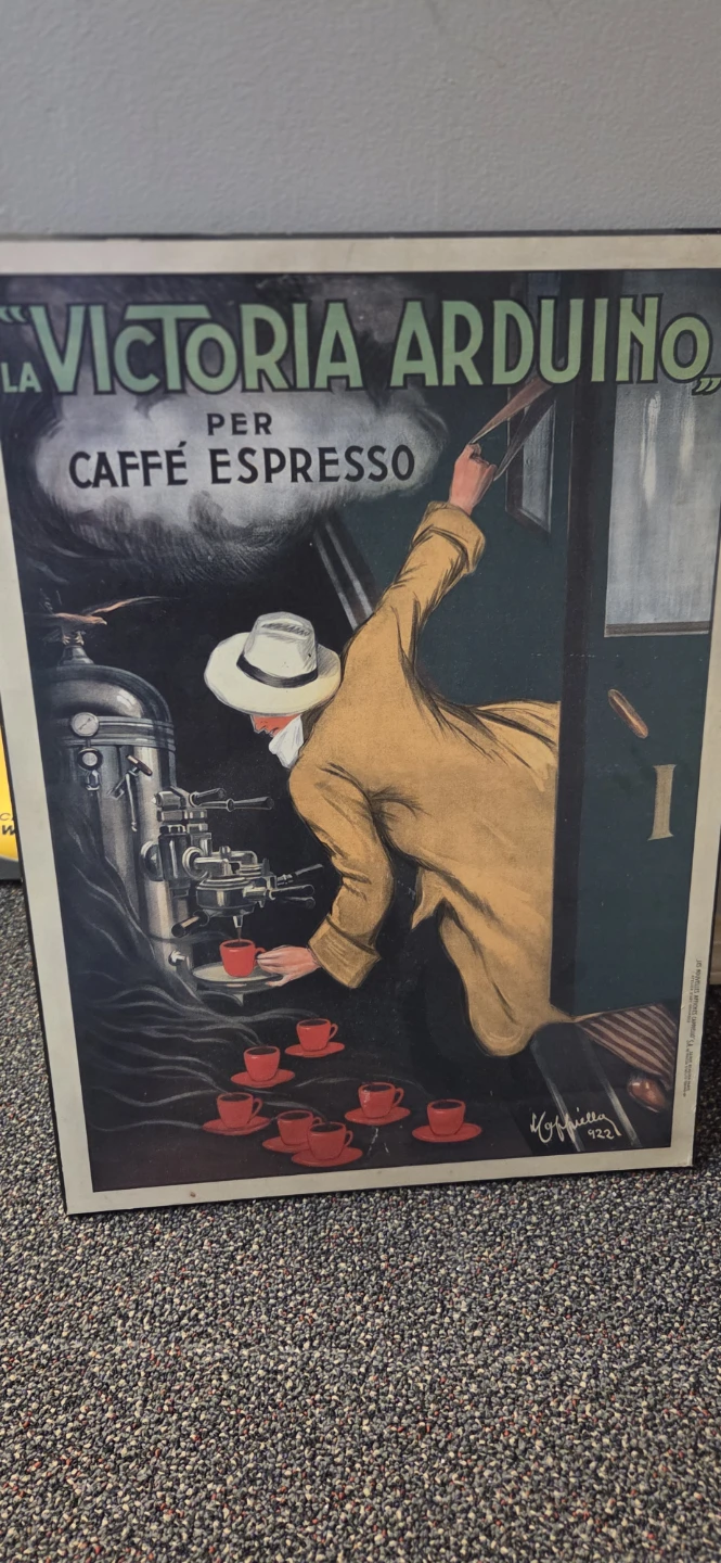 La Victoria Arduino Poster for Caffè Espresso