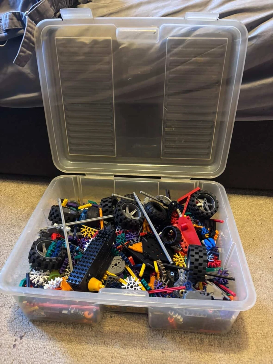 K'NEX Building Toy Set with Storage Bin - photo 2