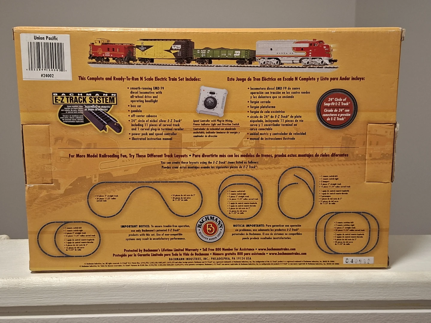 Bachmann Highballer Complete N Scale Electric Train Set - photo 2