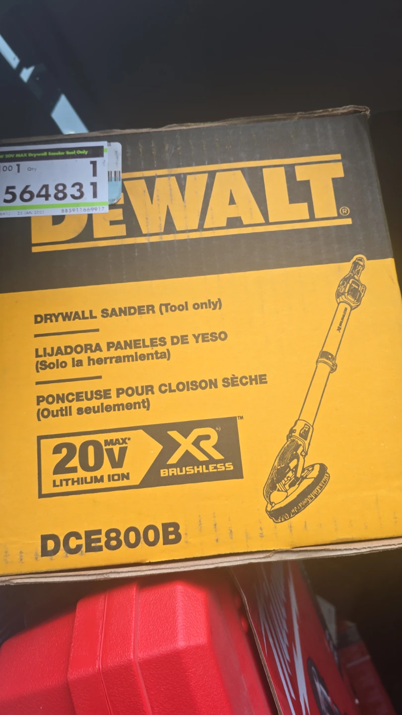 DEWALT 20V MAX XR Brushless Drywall Sander (DCE800B) - Tool Only