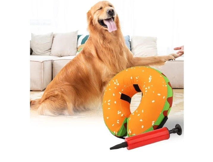 NEW!  Inflatable Recovery Collar for Pets 🧡
