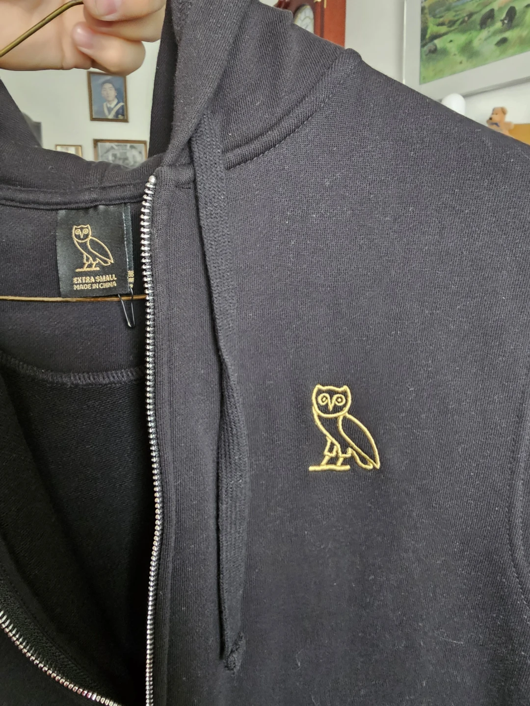 OVO Owl Vest Hoodie XS - photo 4