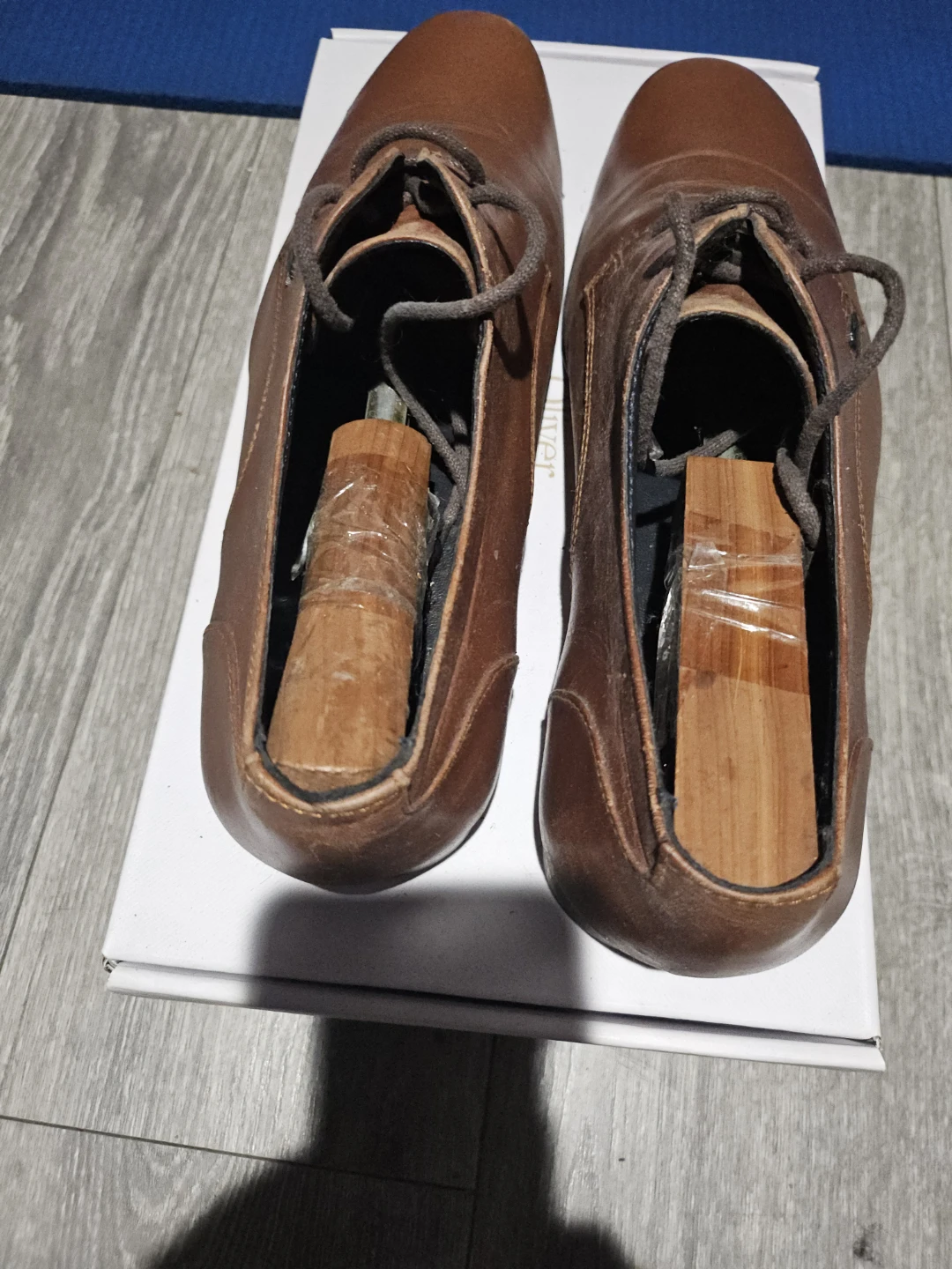 Lacoste Paris Brown Leather Dress Shoes - photo 4
