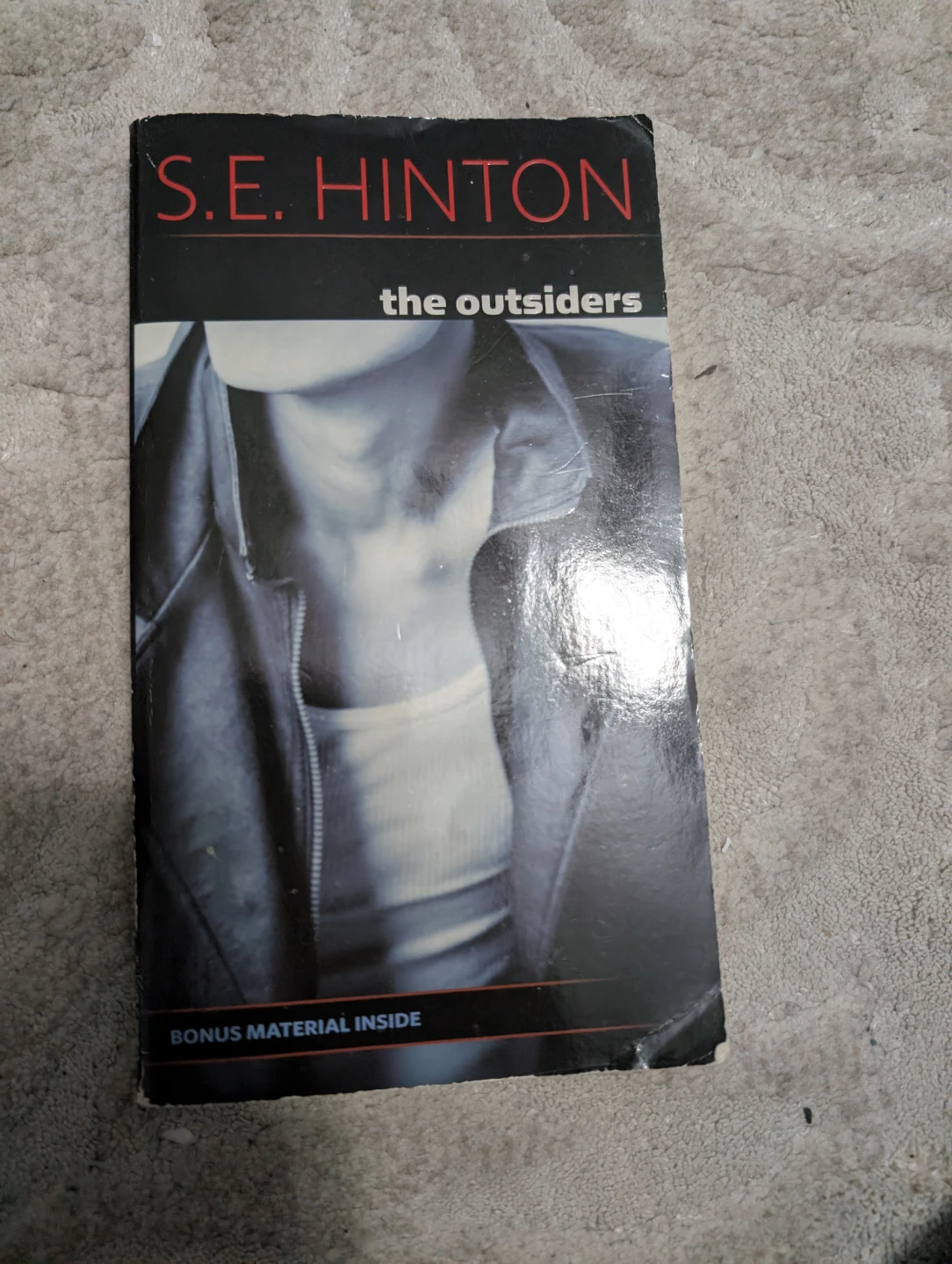 The Outsiders by S.E. Hinton Paperback Book