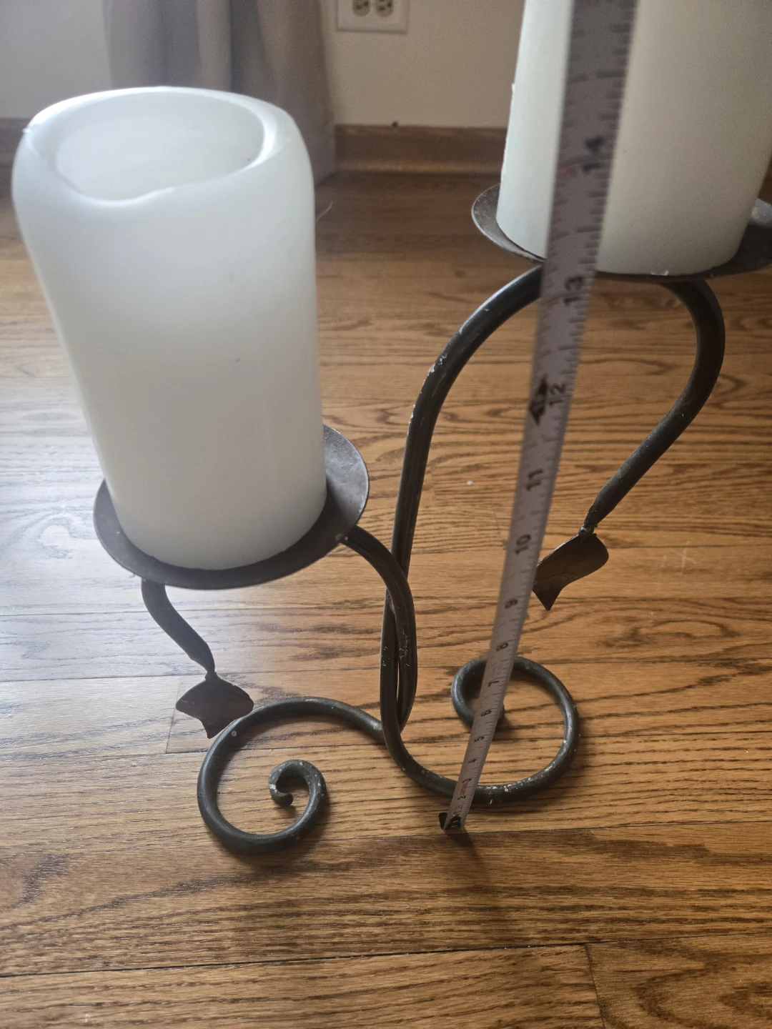 Metal 2-Candle Candelabra - photo 3