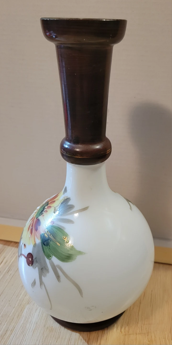 Decorative Vase with Floral Painting - photo 4
