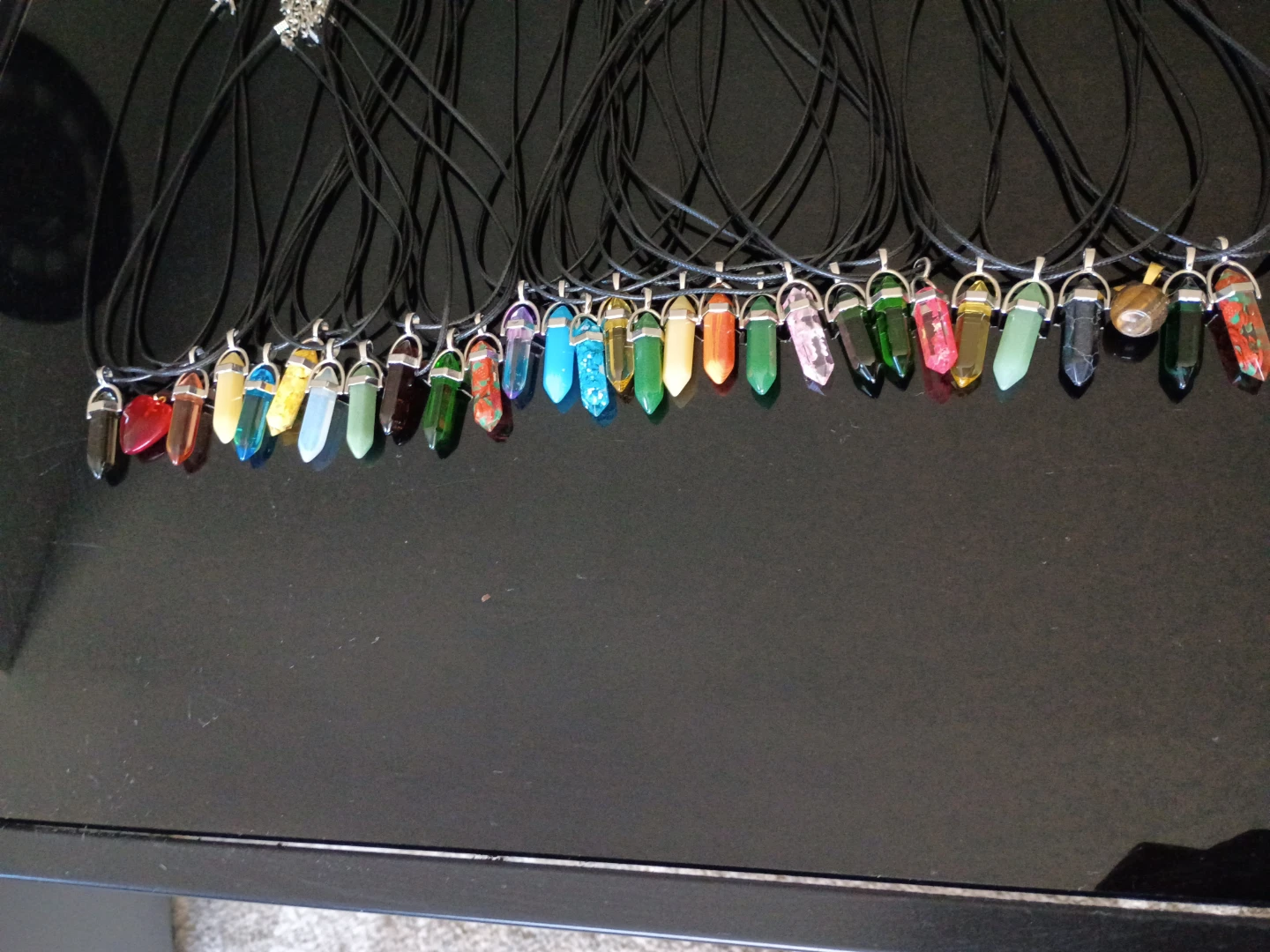 Assorted Crystal Stone Pendants - photo 2