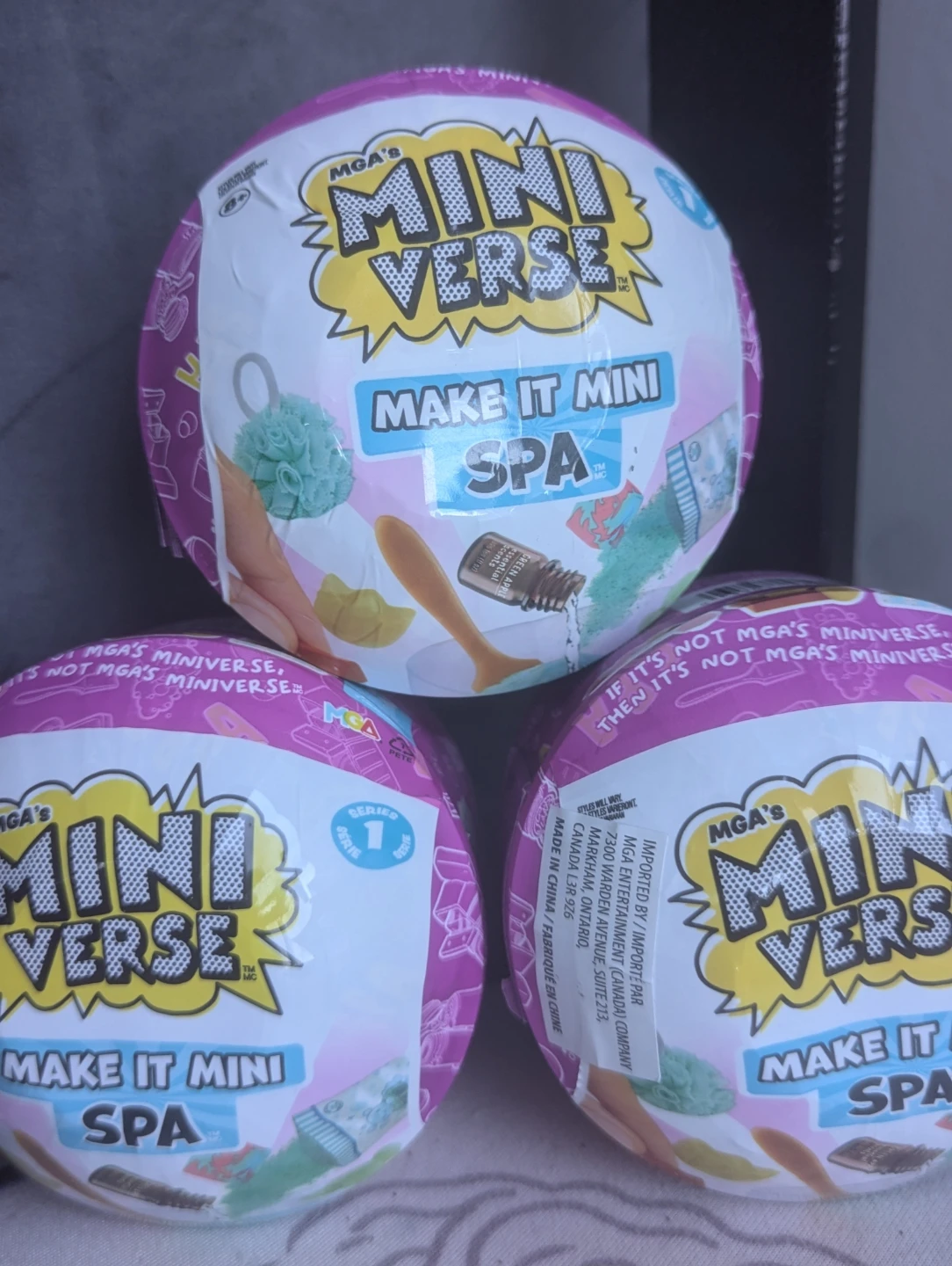 MGA's Mini Verse Make It Mini Spa Series SET OF 3 - photo 3