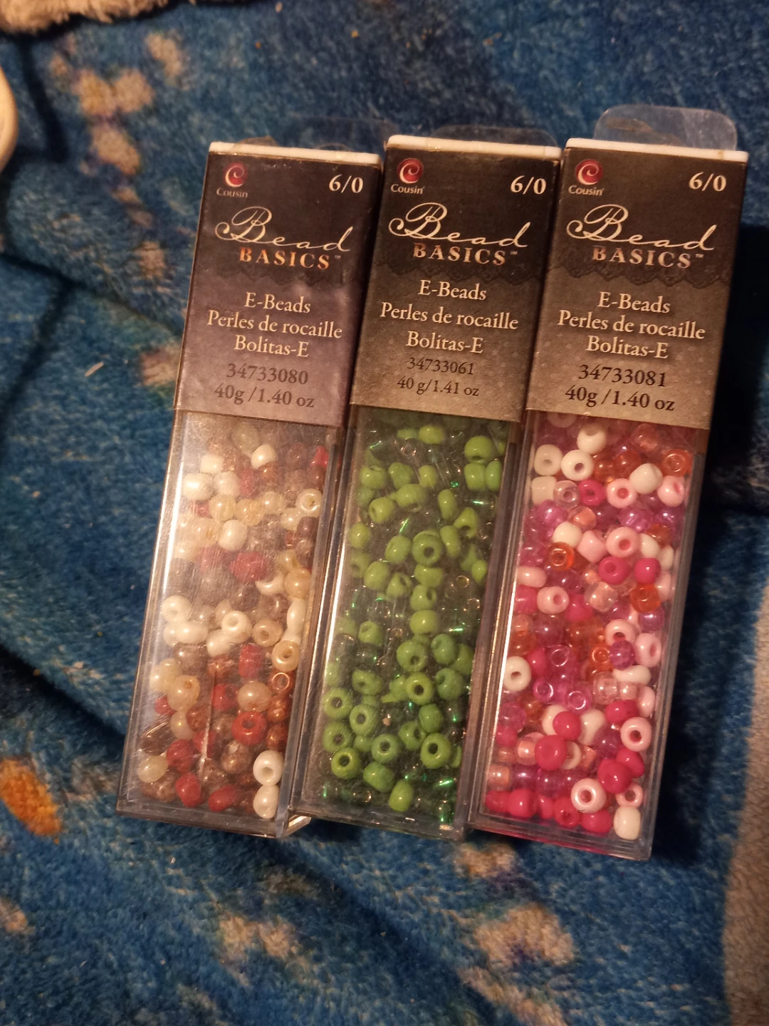 Cousin Bead Basics E-Beads Craft Beads (3 Colors)