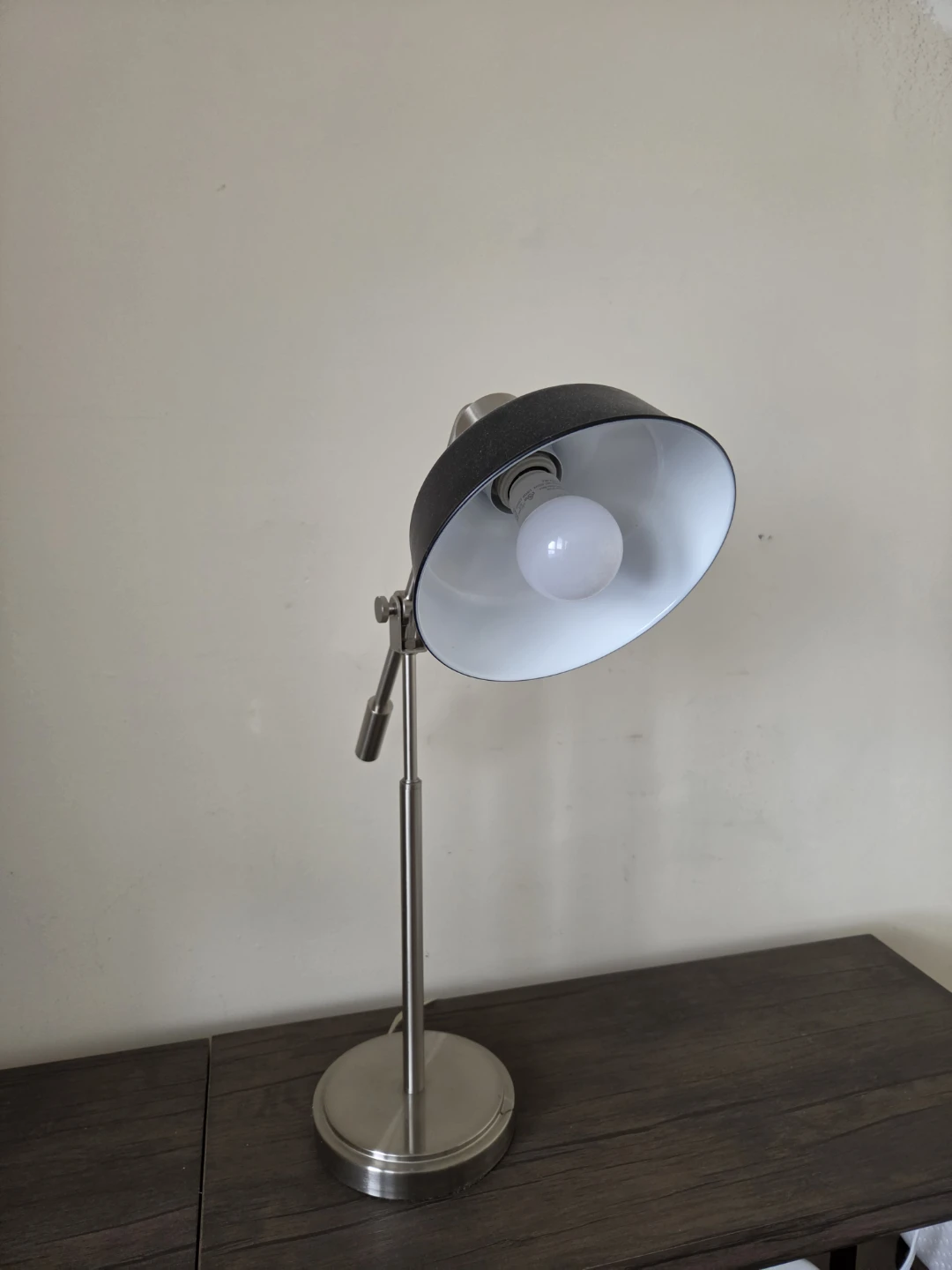 Adjustable Desk Lamp - Silver