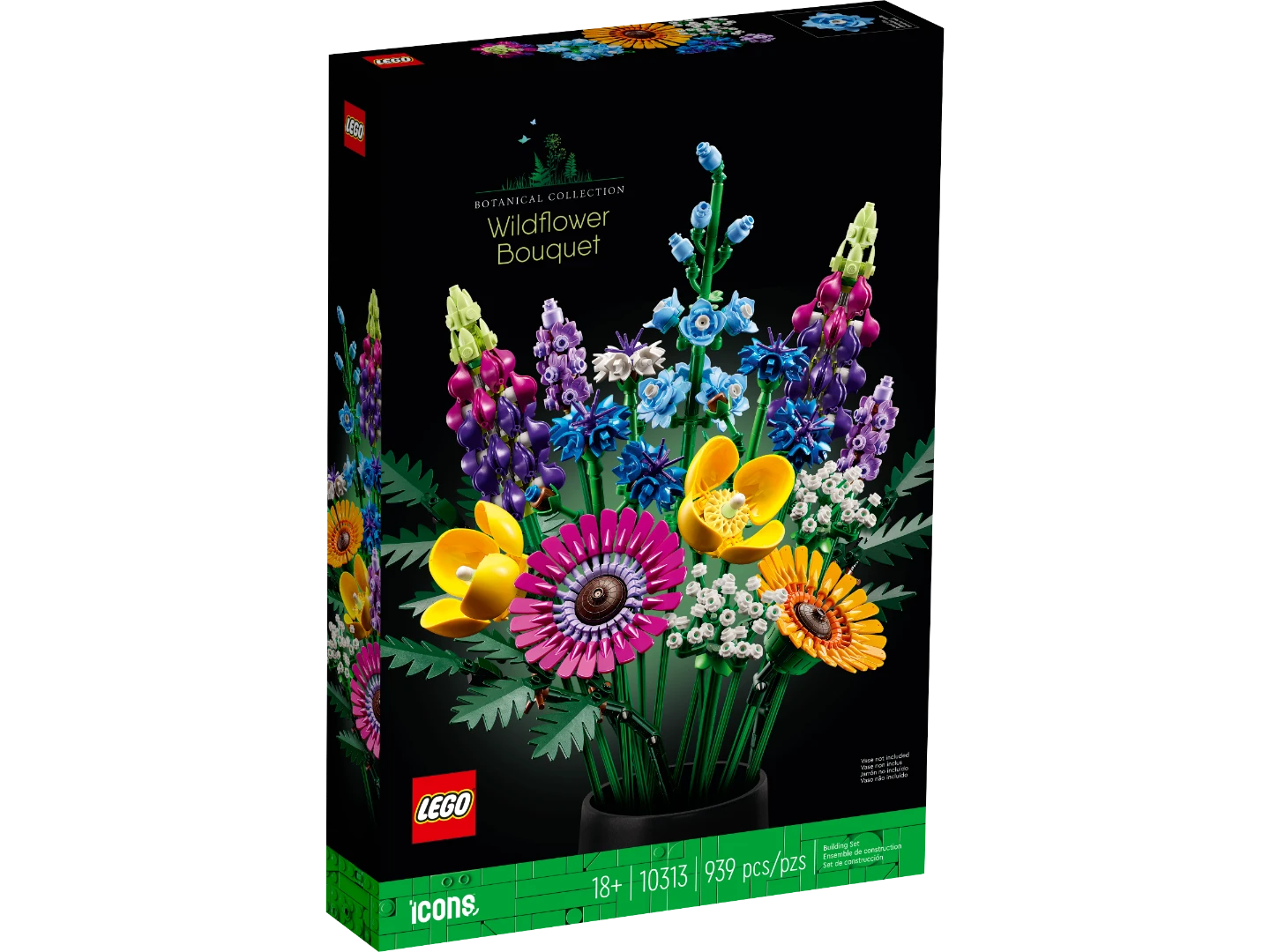 LEGO Botanical Collection Wildflower Bouquet Set 10313
