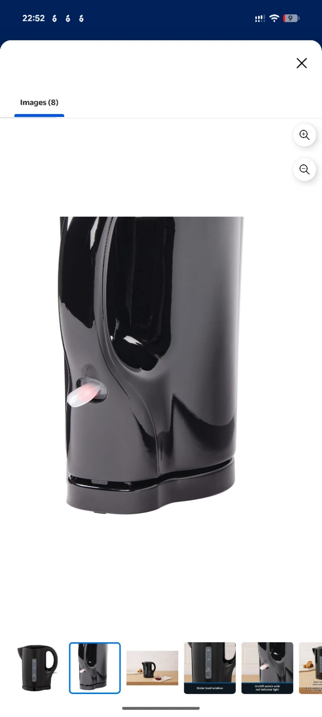 Black Electric Kettle - photo 2