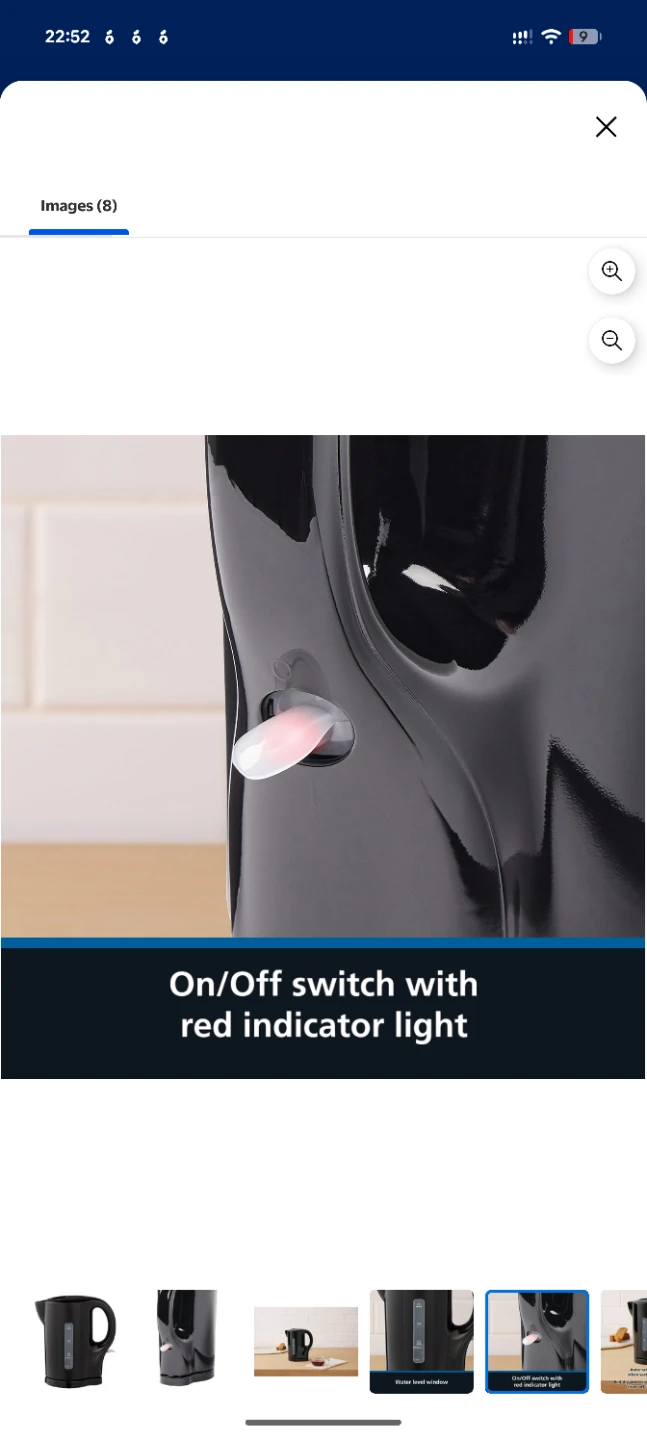 Black Electric Kettle - photo 5