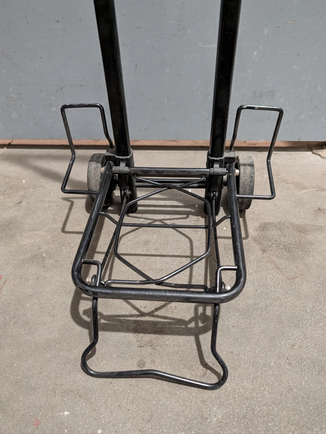 Black Folding Hand Truck Luggage Cart - photo 2