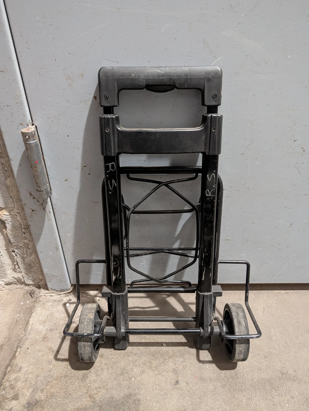 Black Folding Hand Truck Luggage Cart - photo 4