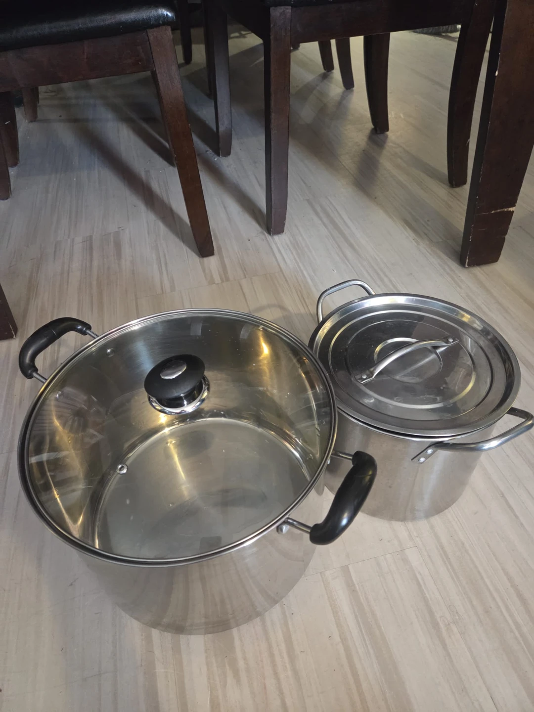 Steel Stock Pot with Lid