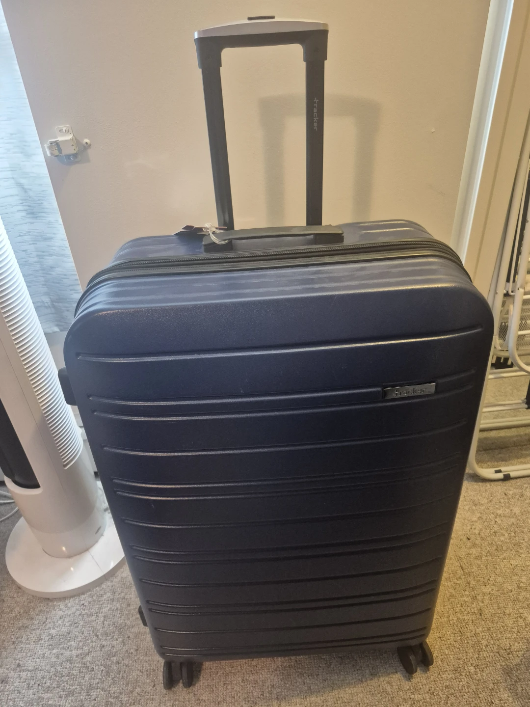 Tracker Navy Blue Hardside Luggage