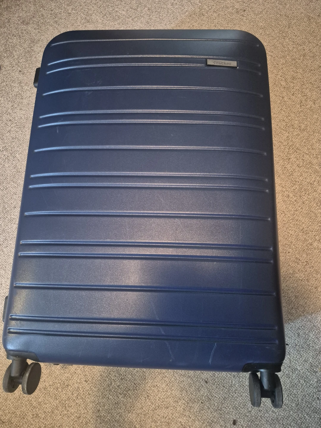 Tracker Navy Blue Hardside Luggage - photo 3